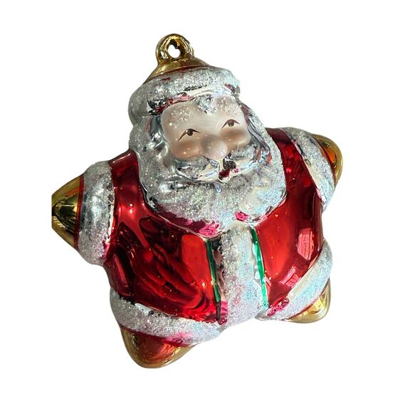 Vintage Heirloom Collection Santa Ornament Carlton Cards Star of the Season 10th - Picture 15 of 16